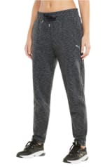PUMA Evostripe Sweat Trainingsbroek Dames Donkergrijs Zwart voor €9,99 bij Voetbalshop