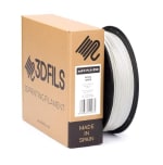 Filamento PLA para impresión 3D marca 3DFILS 1.75 mm, 1 Kg, Blanco por 9,85€