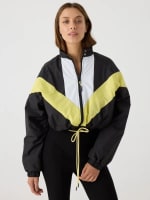 Cazadora Crop para Mujer Acolchada Combinada por 11.99€