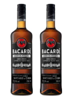 2 Botellas de Ron Negro Superior BACARDÍ Carta Negra 70cl por 16.32€