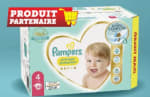 Pack géant couches Pampers Premium protection à 8,97€