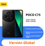 Xiaomi Poco C75 6.88” 120Hz 8/256GB MediaTek Helio G81 Ultra 5160mAh/18W NFC por solo 88,99€