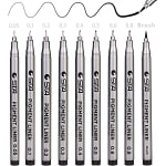 9psc Plumas de Línea Fina solo 4,99€