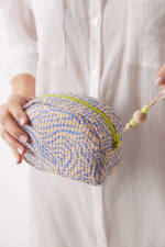 Neceser pequeño rafia étnico por 7.99€