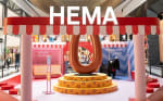 Gratis ijsje en gratis toegang tot de Hema pop-up store in de Westfieldmall of the Netherlands te Leidschendam