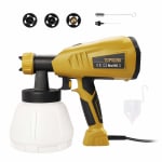 Verfpistool TOPVORK 800 ml/min 1300ml voor €31,99 dmv code