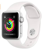 Apple Watch Series 3 (GPS, 38‑mm) Sport zilveren variant voor €179 bij Amazon