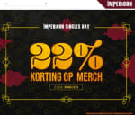 22% korting op alle Merchandise bij Impericon