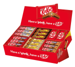 Nestlé KitKat und Lion Party Box, 6 Sorten, 68 Schokoriegel (2,8kg)