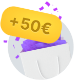 Open een Vivid rekening en verdien € 50 cashback op je uitgaven