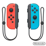 Controle Joy-Con para Nintendo Switch na cor Neon Azul e Vermelho - R$ 289