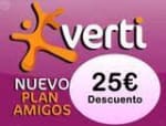 25 euros de descuento Plan amigos Verti Código