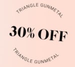 30% korting op TRIANGLE BLACK GUNMETAL