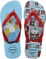 Chinelo Havaianas Simpsons Adulto Unissex, Azul Water - R$19,90
