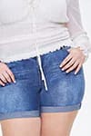 Shorts Denim Plus Size High-Rise por 24€ en Forever21