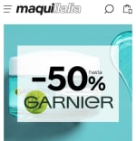 Hasta -50% de Descuento en Garnier.