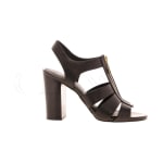 Offre promo : Chaussure Damita noir en peau de vache.