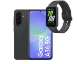 Samsung Galaxy A36 5G - 256GB - Awesome Black + Samsung Galaxy Fit3 + Samsung buds3 voor €339 met Bol select