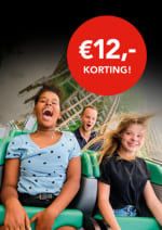 Bij elke VUE bioscoopticket €12 korting op Walibi Holland tickets