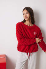 Pijama Largo de Pelo y Polar Fleece Women'secret por 10,79€