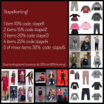 Maximaal 80% + 30% extra stapelkorting op mooie outlet merken