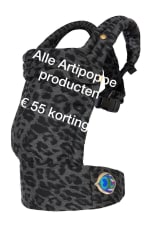 € 55 korting op alle draagzakken en draagdoeken van Artipoppe