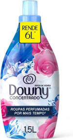 Amaciante Downy Concentrado, aroma Brisa de Verão de 1,5L - R$ 44,90