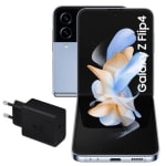 Móvil Samsung Galaxy Z Flip4 de 8GB/128GB + Cargador + Reloj Watch 5 por 699€