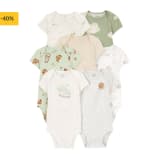 Set 7 Bodies Manga Corta Surtidos Unisex - Carter's por $101.940