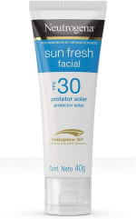 Protetor Solar Facial da NEUTROGENA SUN FRESH, Fator 30 - R$ 27,90