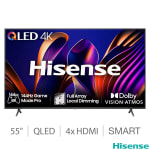 Hisense 55" QLED 144Hz TV (55E77NQTUK PRO) – £389.99