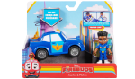 DISNEY JUNIOR Unidad de rescate JAYDEN Y PISTÓN Figura de Acción y Coche Policía de Juguete con Movimiento de Ojos Interactivo a solo 4,74€