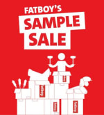 Fatboy Sample sale op woensdag 28 t/m zaterdag 31 mei