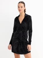 Vestido Mini Terciopelo y Strass por 9.99€