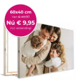 Canvasdoeken (60x40cm) voor €9,95 inclusief gratis verzending dmv code