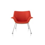 Fauteuil SWOOP Lounge rouge - Herman MILLER pour 1563,16€ chez Ergosiege
