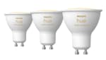 Philips Hue White Ambiance GU10 3-pack voor €49,99 bij Coolblue