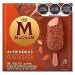 Paleta Helada Magnum Almendras 3x90ml por $68 en Chedraui