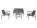Juego Set Terraza Portofino 4 Piezas Con Cojin Northwest por $159.990