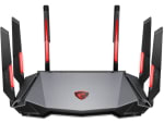 MSI Router Gaming Radix AXE6600 WiFi 6E Tri-Bnad por $2,723.27 en Amazon