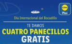 4 panecillos gratis en Lidl