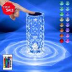 Crystal lamp touch met remote controle 16 kleuren voor €37,50