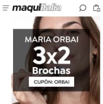 3×2 en Brochas María Orbai.