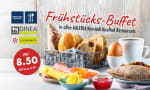 Ontbijtbuffet incl. Warm drankje voor € 8,50 (Duitsland)