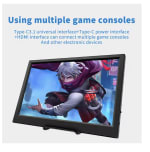 Monitor portátil de 11,6" Compatible con HDMI por solo 29,76€