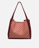Bolso de hombro grande con estampado monogram por 15€