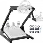 Soporte de Volante de Carrera para Logitech G920 Soporte Plegable Negro 67,99€