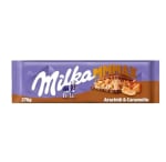 Milka MMMAX Tableta Grande de Chocolate con Leche de los Alpes con Trozos de Cacahuete (comprando 4 unidades la tableta sale 2,04€)