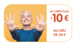 Carte Fluo Grand Est à 10€