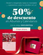 Descuento 50% en Photobox